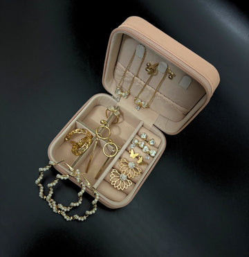 Dainty Combo Set of 10 premium Jewellery & Jewellery Box ( Free ) - Ribbon of summer