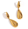 Classy droplet earrings for girls - Ribbon of summer