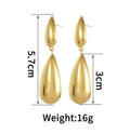 Classy droplet earrings for girls - Ribbon of summer