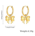 Cute bow earrings for women - Ribbon of summer