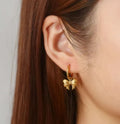 Cute bow earrings for women - Ribbon of summer