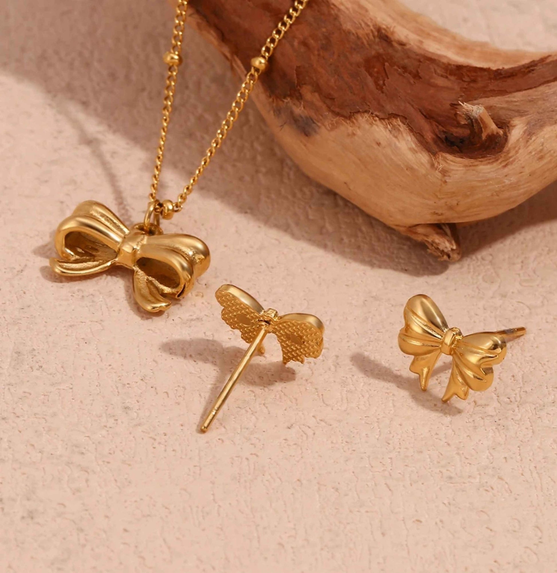 Cute Bow Jewellery set - Ribbon of summer