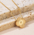 Cute clover necklace for women - Ribbon of summer