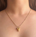 Cute heart pendant for women - Ribbon of summer