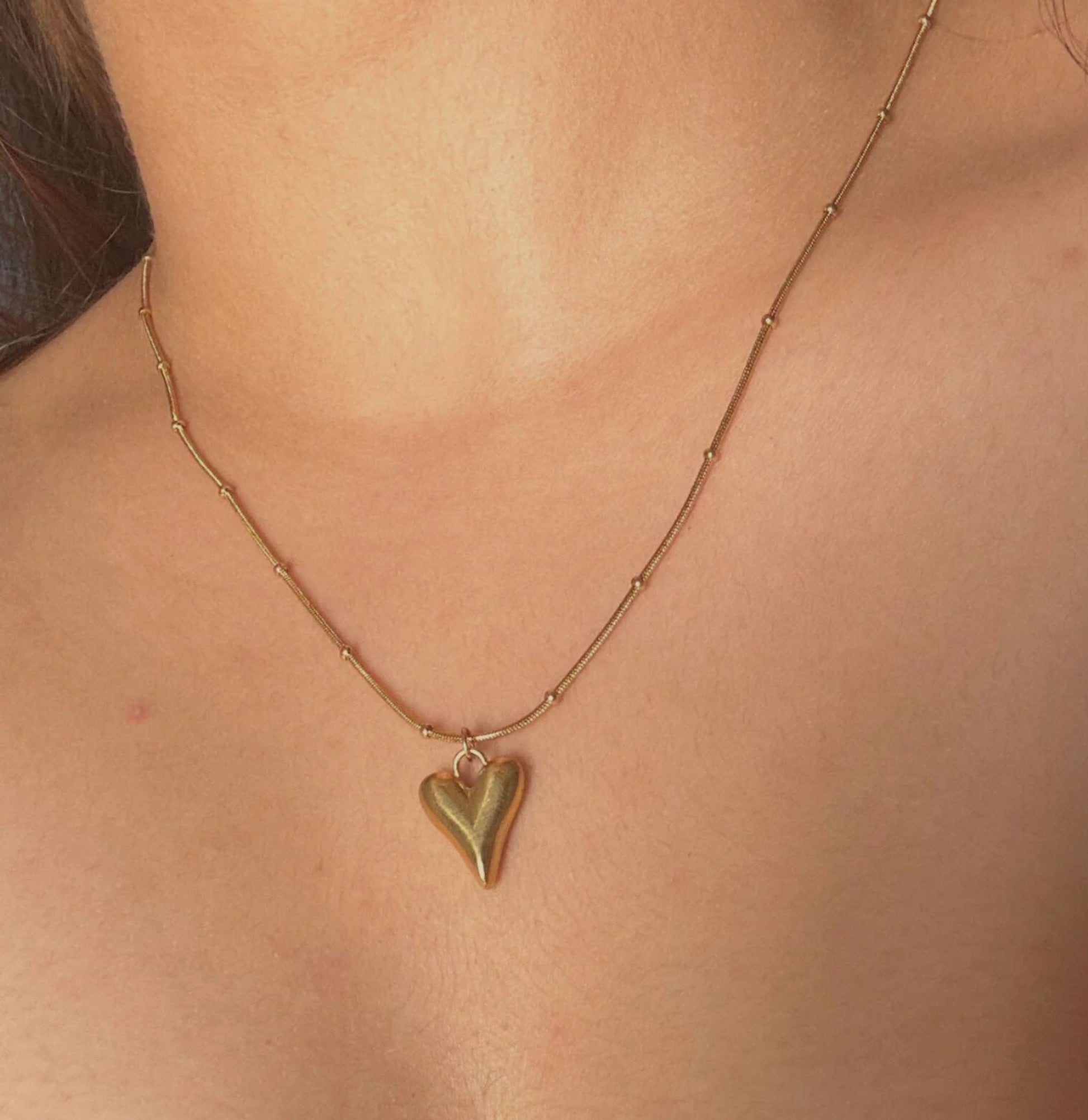 Cute heart pendant for women - Ribbon of summer