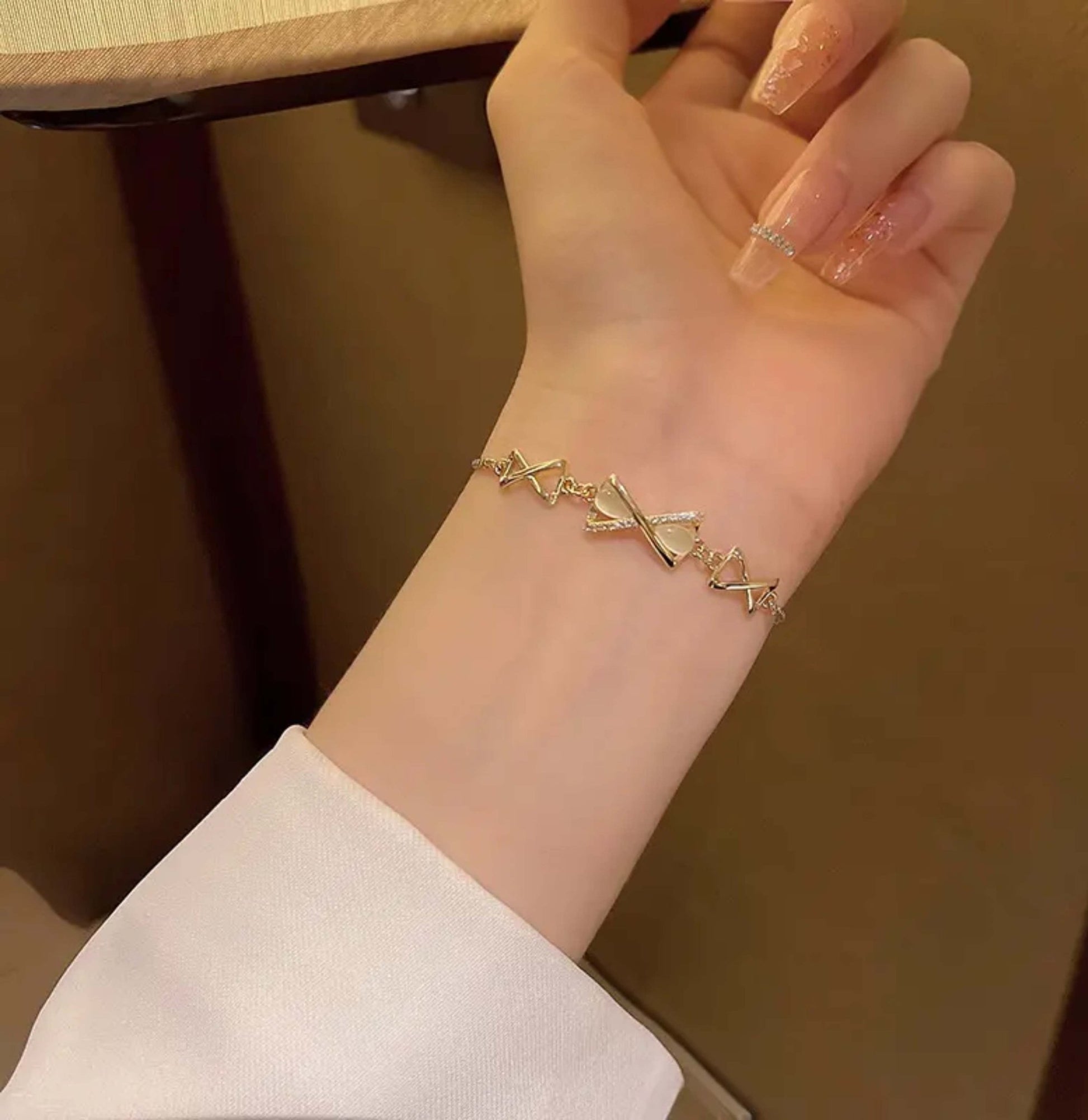 Korean style ladies bracelet - Ribbon of summer