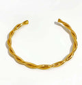 Rope style stackable ladies bracelet - Ribbon of summer