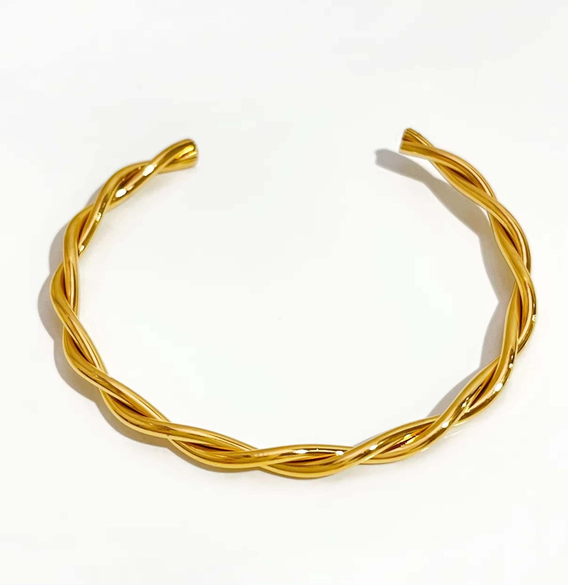 Rope style stackable ladies bracelet - Ribbon of summer